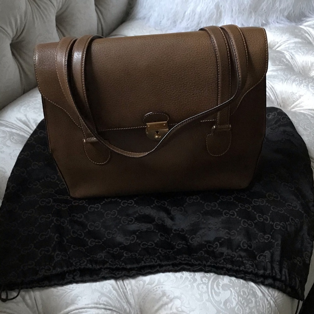 Authentic Gucci Handbag Purse.  Belt separately.